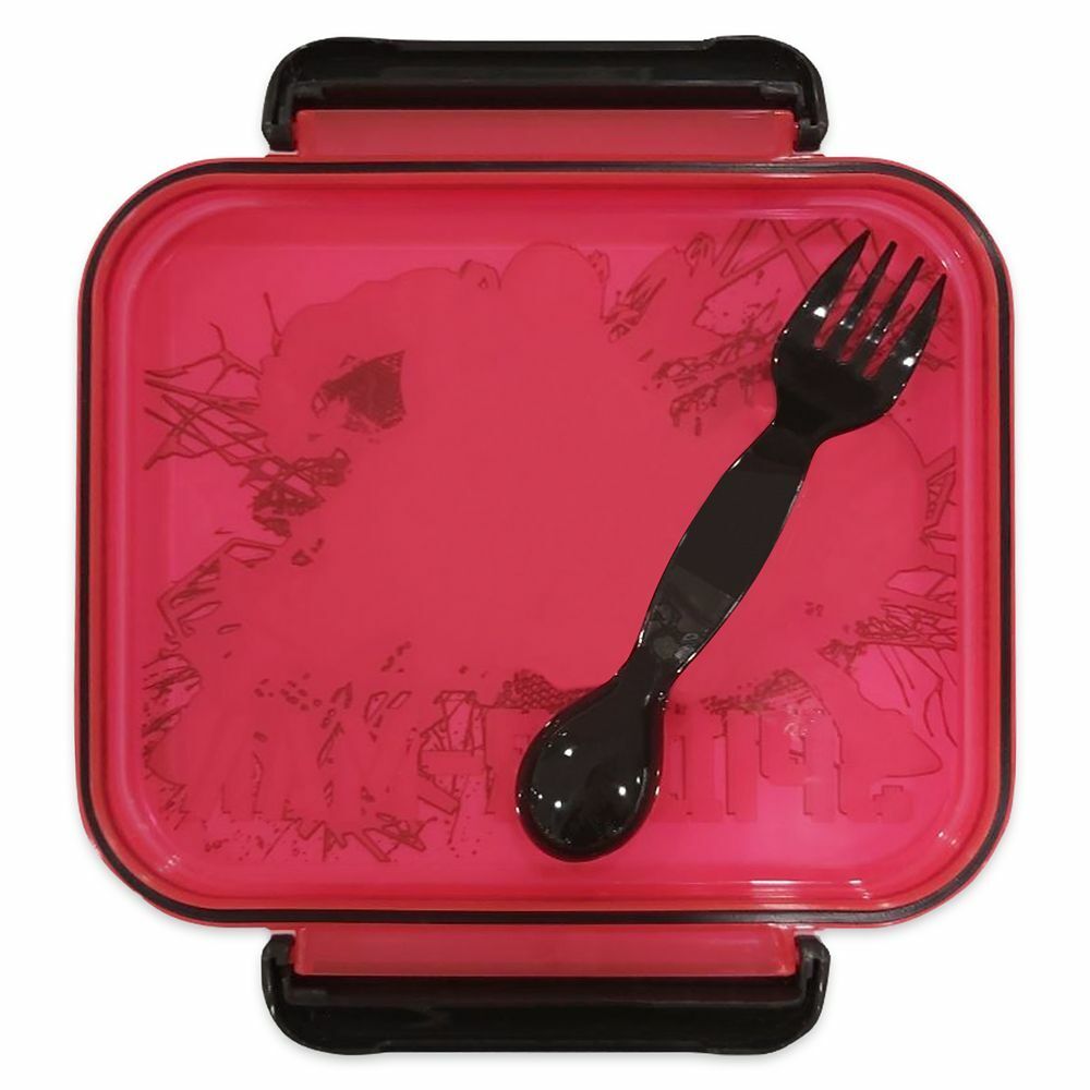 Disney Marvel - Spider Man & Venom Food Storage Container Set with Fork Spoon