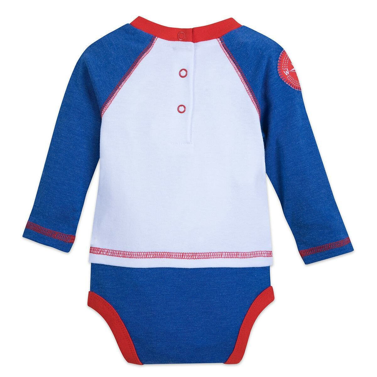 Donald Duck Baby Bodysuit Outfit - "Cute and Crabby"