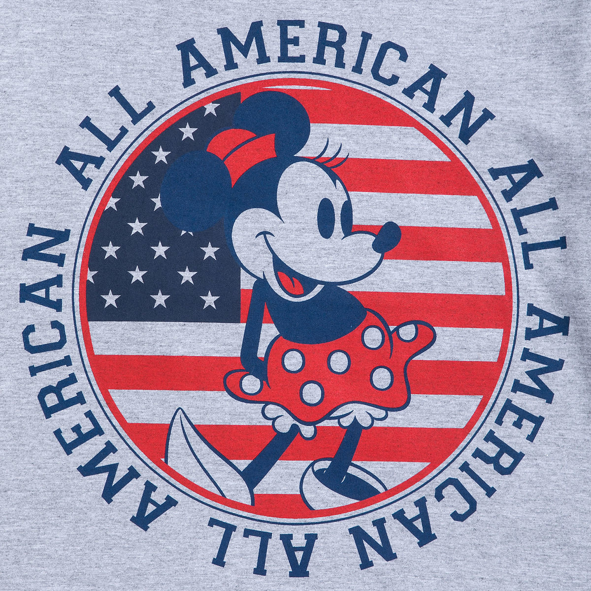 Minnie Mouse Americana T Shirt for Girls - All American