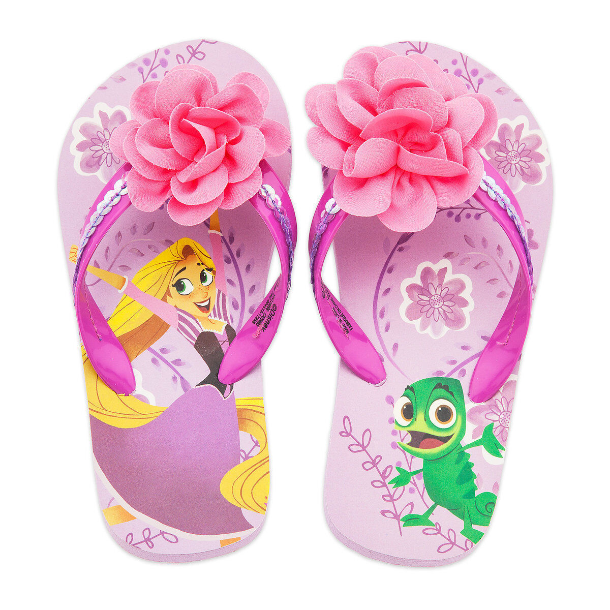 Disney Princess Rapunzel & Pascal Flip Flops - Girls Sandals