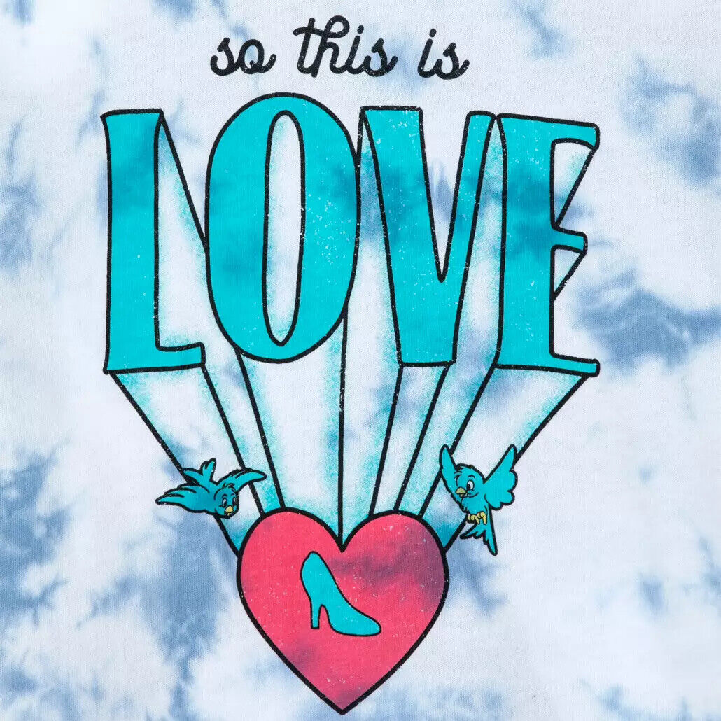 Disney Princess Cinderella Tie Dye T-Shirt Women by Junk Food - Size Small