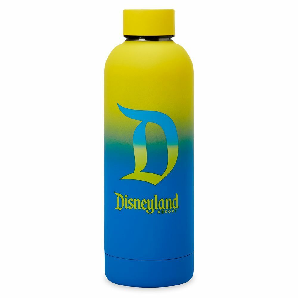 Disneyland Logo Neon Stainless Steel Water Bottle - 16oz