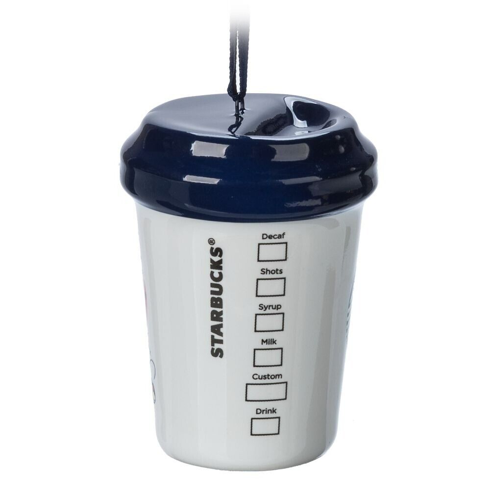 Disneyland Mickey Mouse Starbucks Cup Ornament – Disney California Adventure