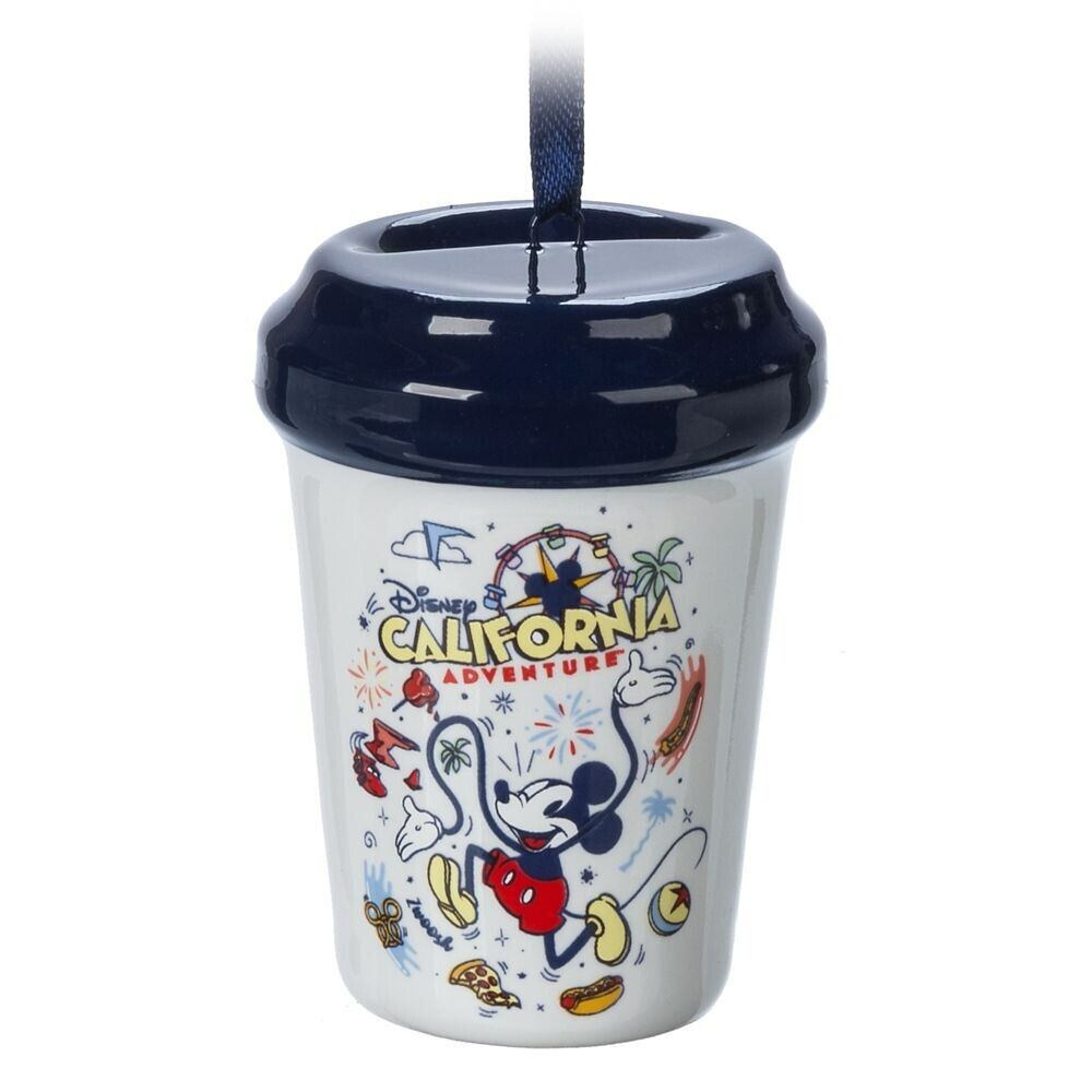 Disneyland Mickey Mouse Starbucks Cup Ornament – Disney California Adventure