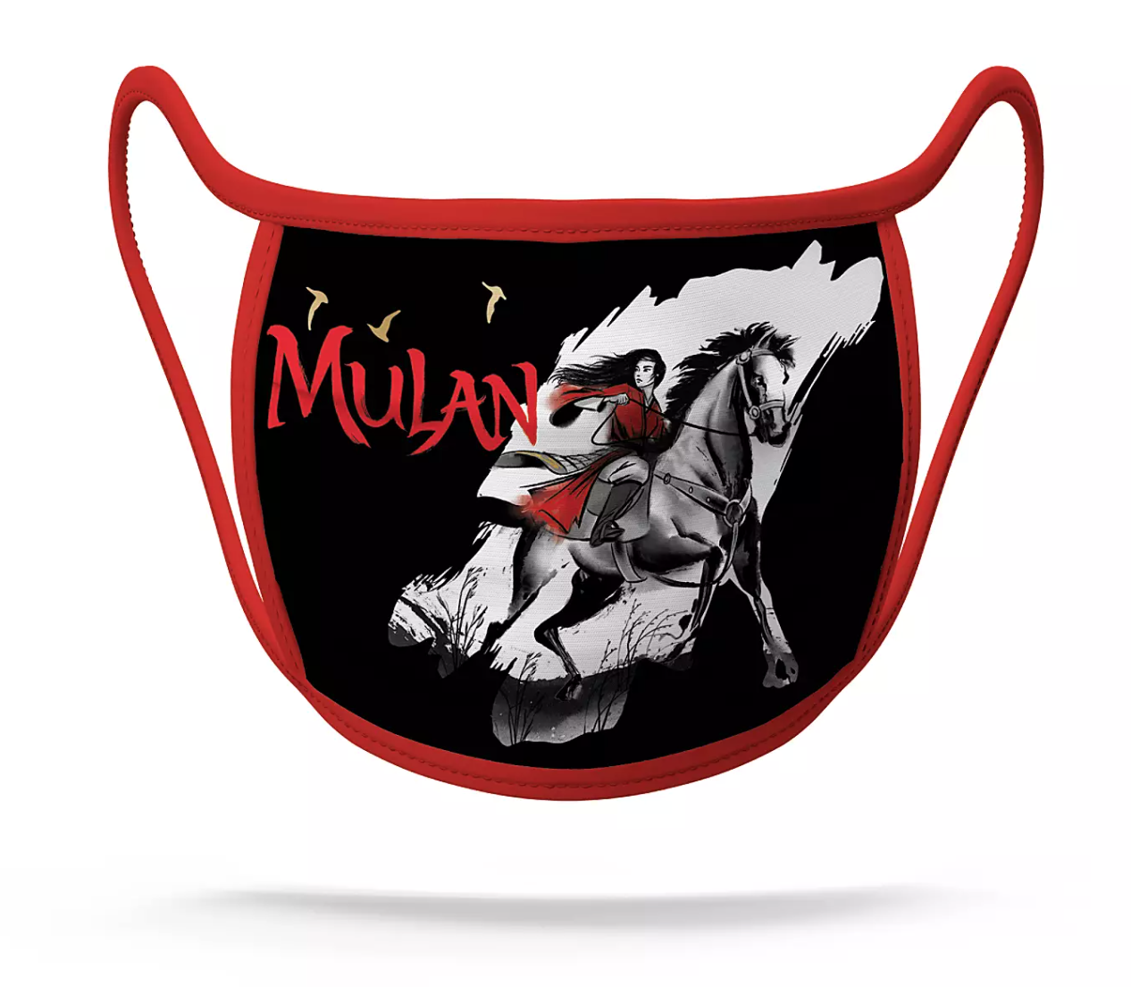 Disney Store Mulan Cloth Face Mask 2 Pack Set