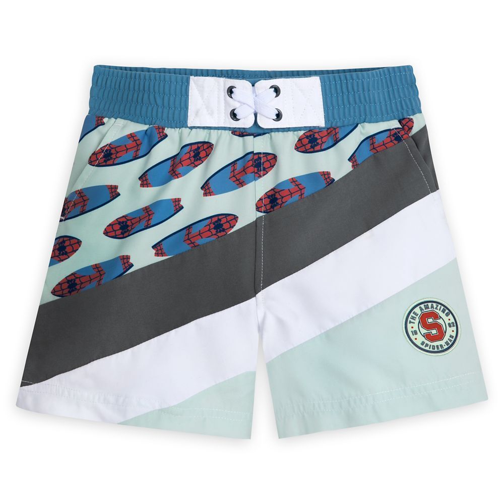 Disney Spider-Man Swim Trunks for Kids - Boys Marvel Avengers