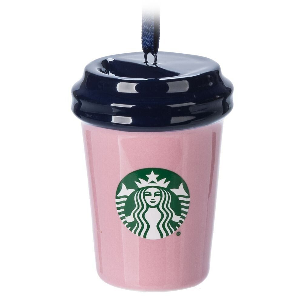 Walt Disney World Minnie Mouse Starbucks Cup Ornament – EPCOT Holiday Christmas