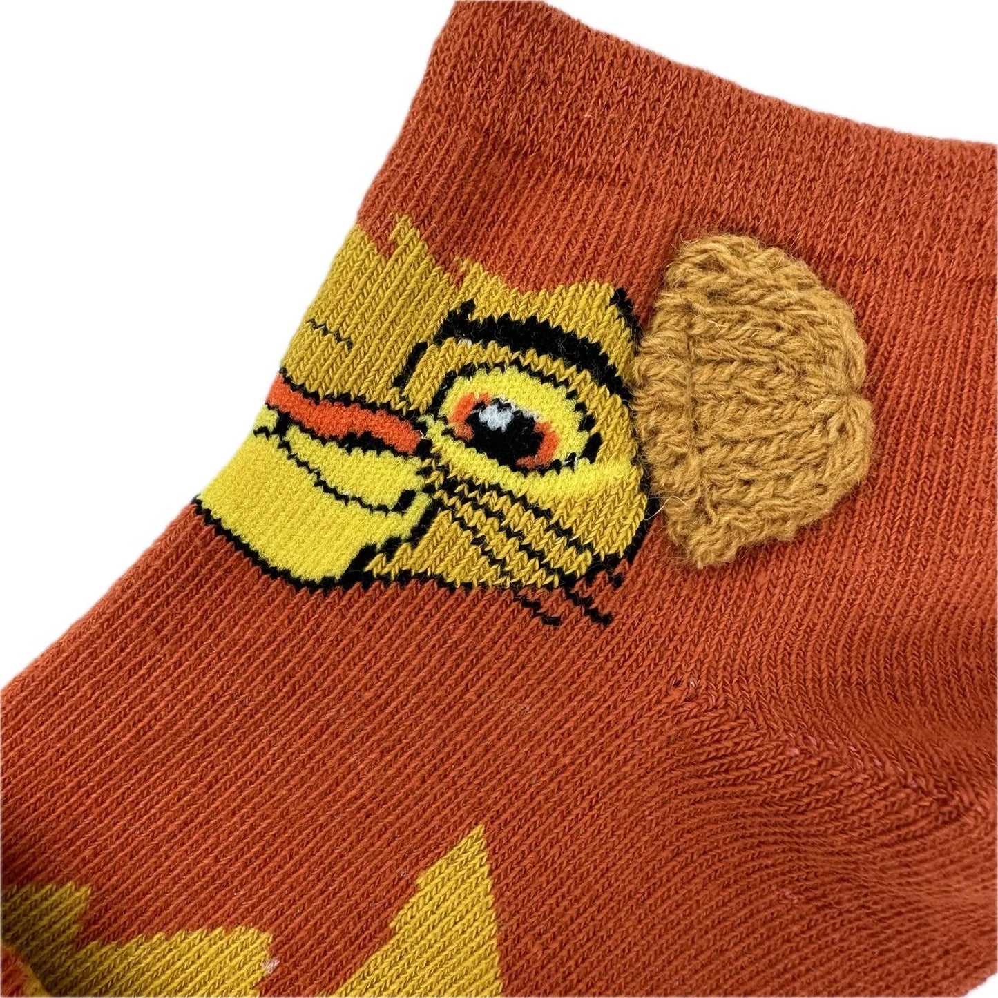 Disney Store The Lion King Simba Socks w/ 3D Ears for Kids - Size S M L