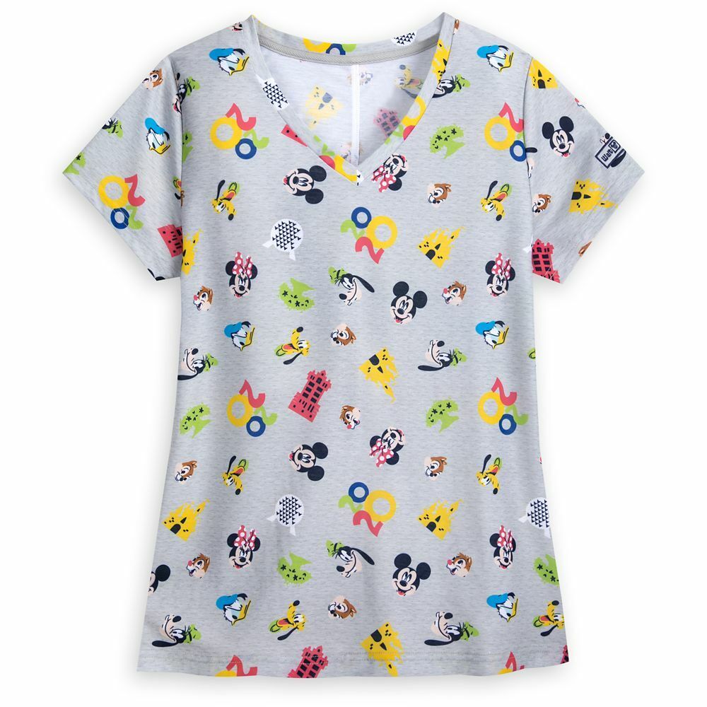 Mickey Mouse & Friends T-Shirt for Women Walt Disney World Resort Logos