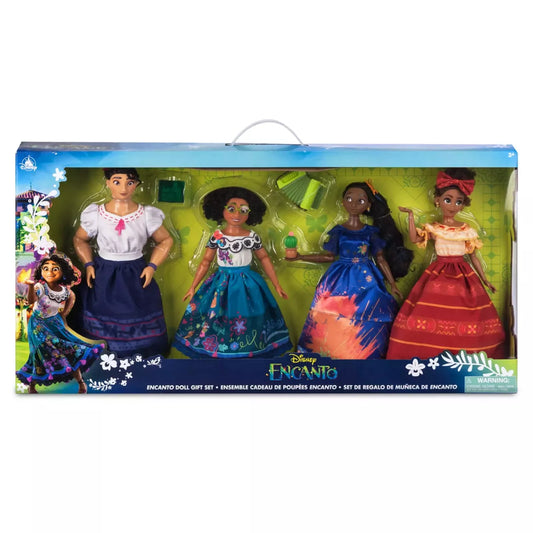 Encanto 4pc Deluxe Doll Gift Set – Large 11'' - Luisa, Mirabel, Isabela and Dolores