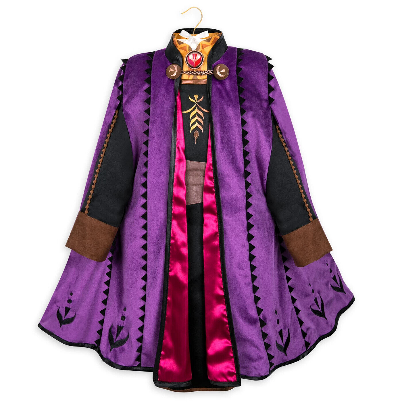 Frozen 2 Deluxe Anna Costume 3pc Dress Set for Girls