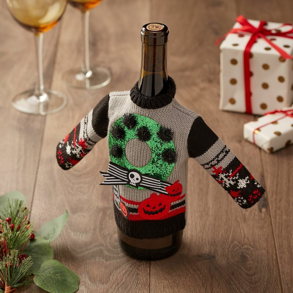 Disney Nightmare Before Christmas Holiday Bottle Sweater Cover