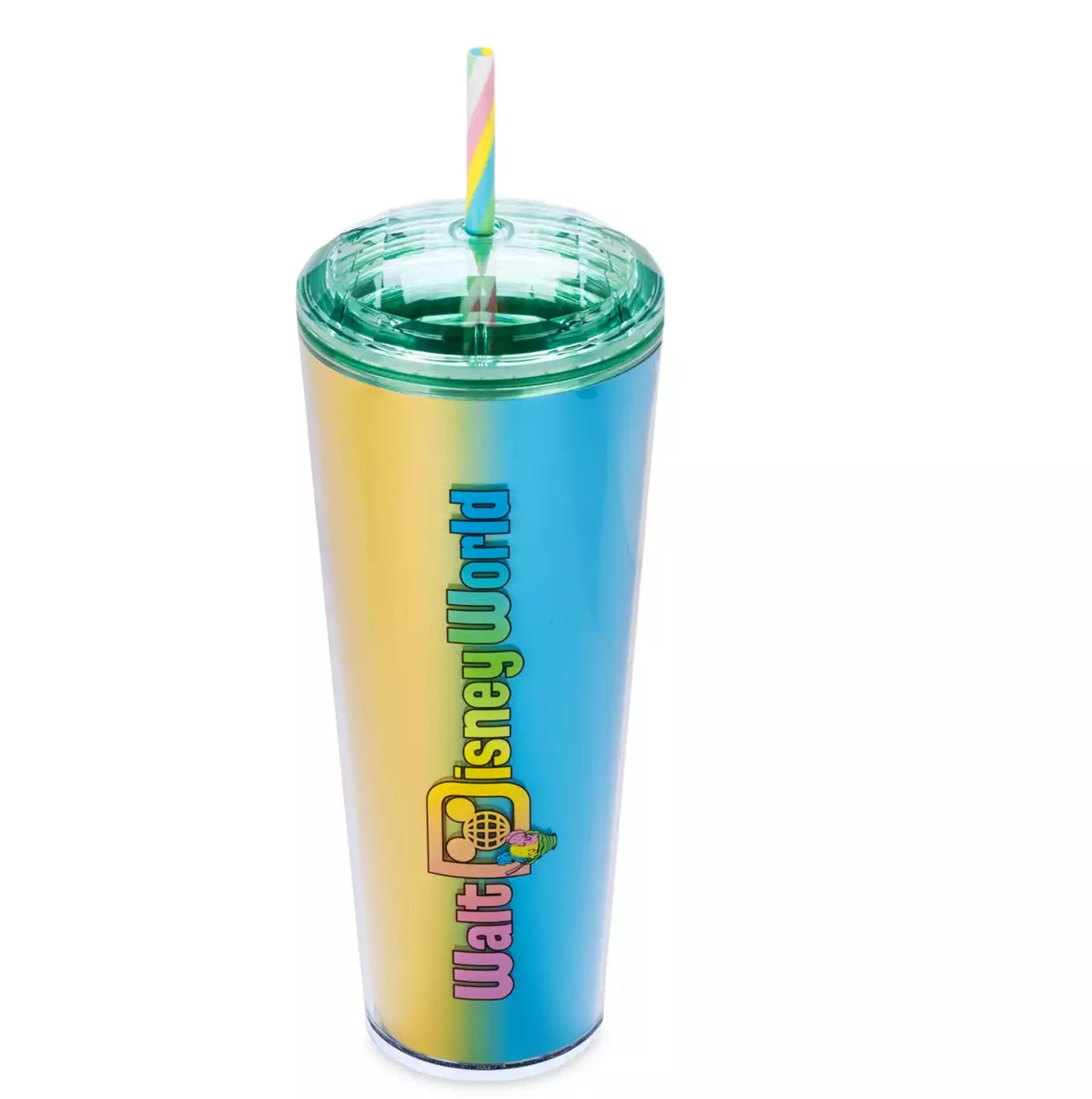 Disney Eats Shaved Ice Walt Disney World Starbucks Tumbler w/ Straw – Theme Park