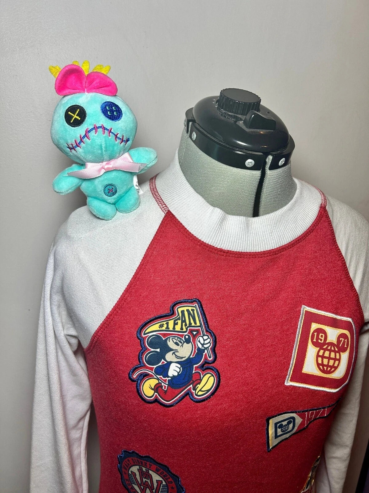 Disney Scrump Lilo & Stitch Custom Magnetic Shoulder Pal Plush Kids Adult