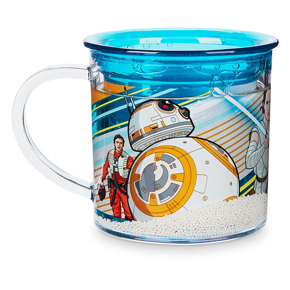 Star Wars Kids Drink Cup 6oz Rey BB-8 R2-D2 Stormtroopers Phasma