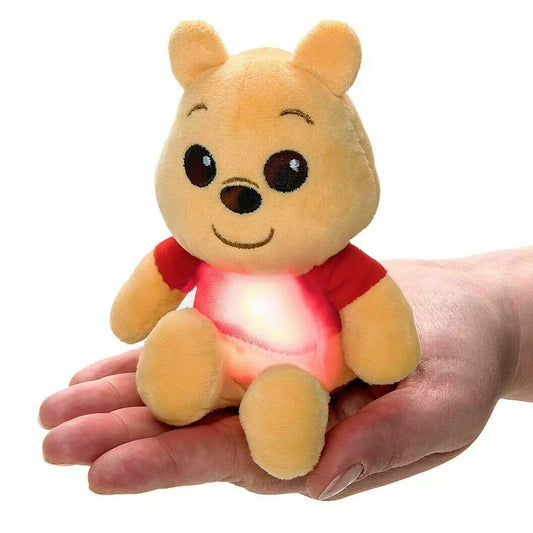 Disney Winnie the Pooh Light Up 6" Plush Toy Doll Stuffed Animal