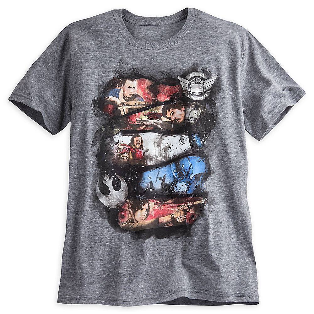 Star Wars Rogue One Cast Adult Mens T Shirt Size Small