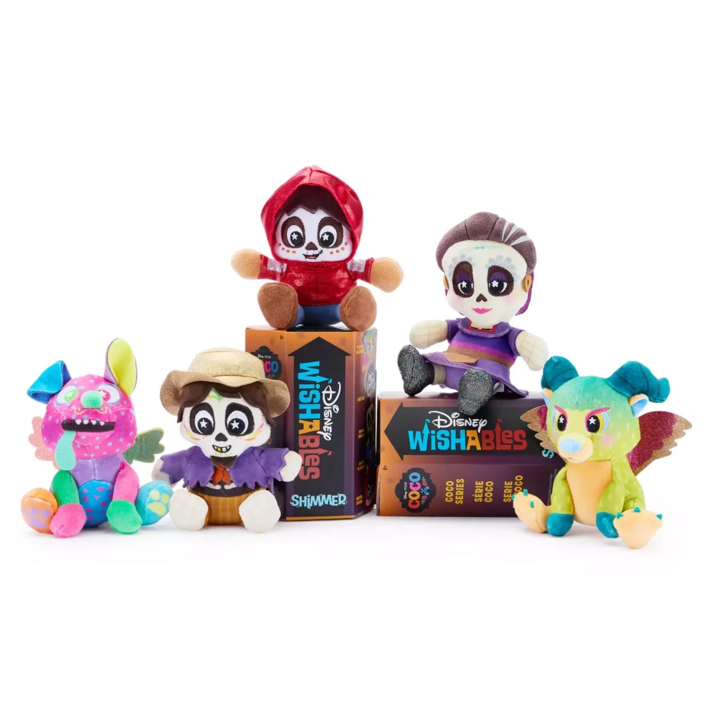 Mystery Blind Box 1pc Plush Disney Wishables Shimmer Collection Toy Doll – Coco