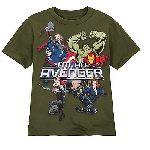Marvel Avengers T Shirt - Super Hero Iron Man Hulk Thor - Boys Size 14