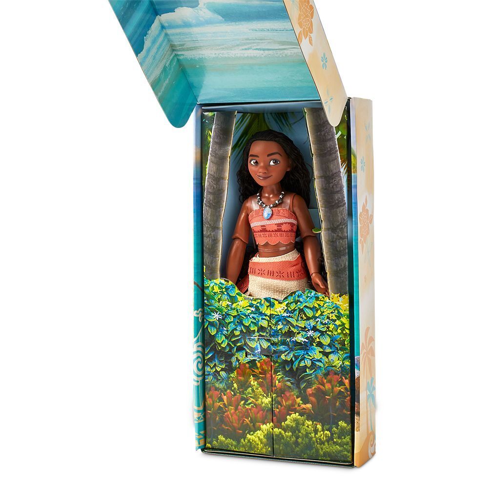 Disney Moana Classic Princess Toy Doll Figure w/ Brush 10 1/2" H