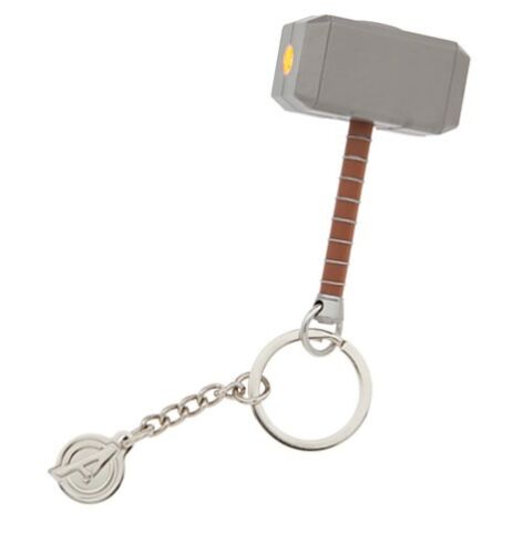 Disney Thor Hammer Light Up Car Keychain - Avengers
