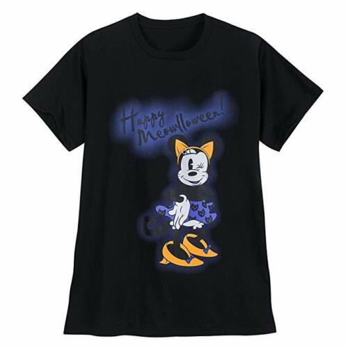 Minnie Mouse Halloween Kitty Cat T Shirt Woman's Tee