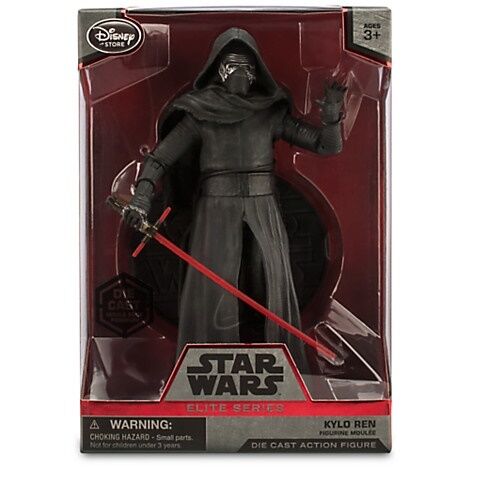 Star Wars Force Awakens Jedi Kylo Ren Die Cast Elite Series Figure 7 1/2" H