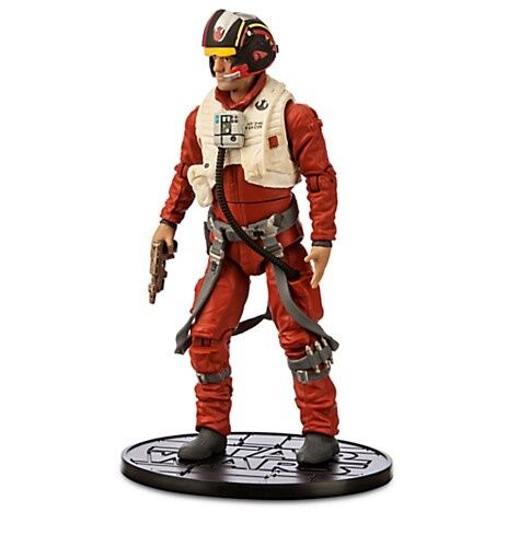 Star Wars Force Awakens Poe Dameron Elite Series Die Cast Figure