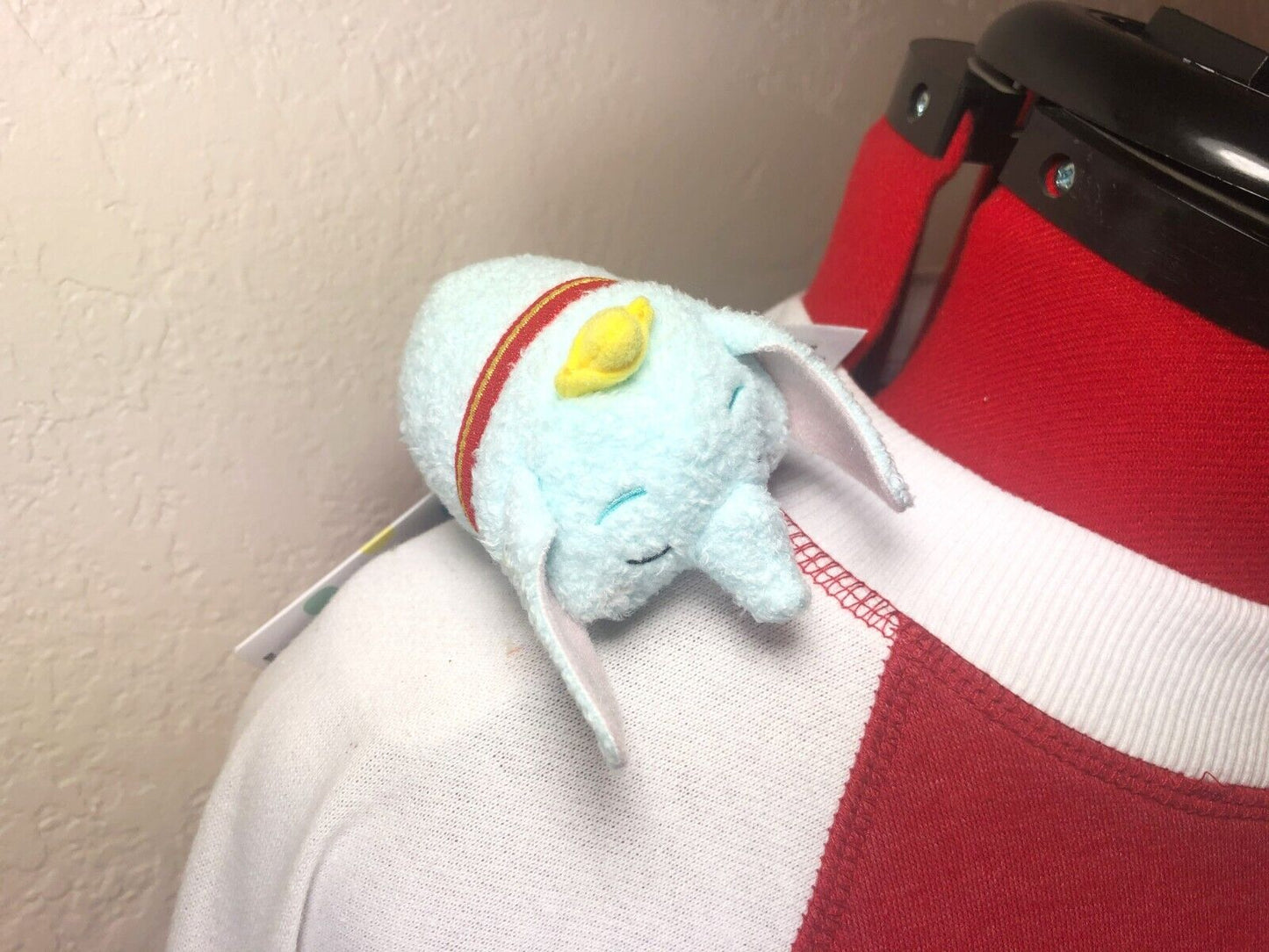 Disney Dumbo Elephant Cute Custom Shoulder Pal Plush Theme Park Toy Accessory