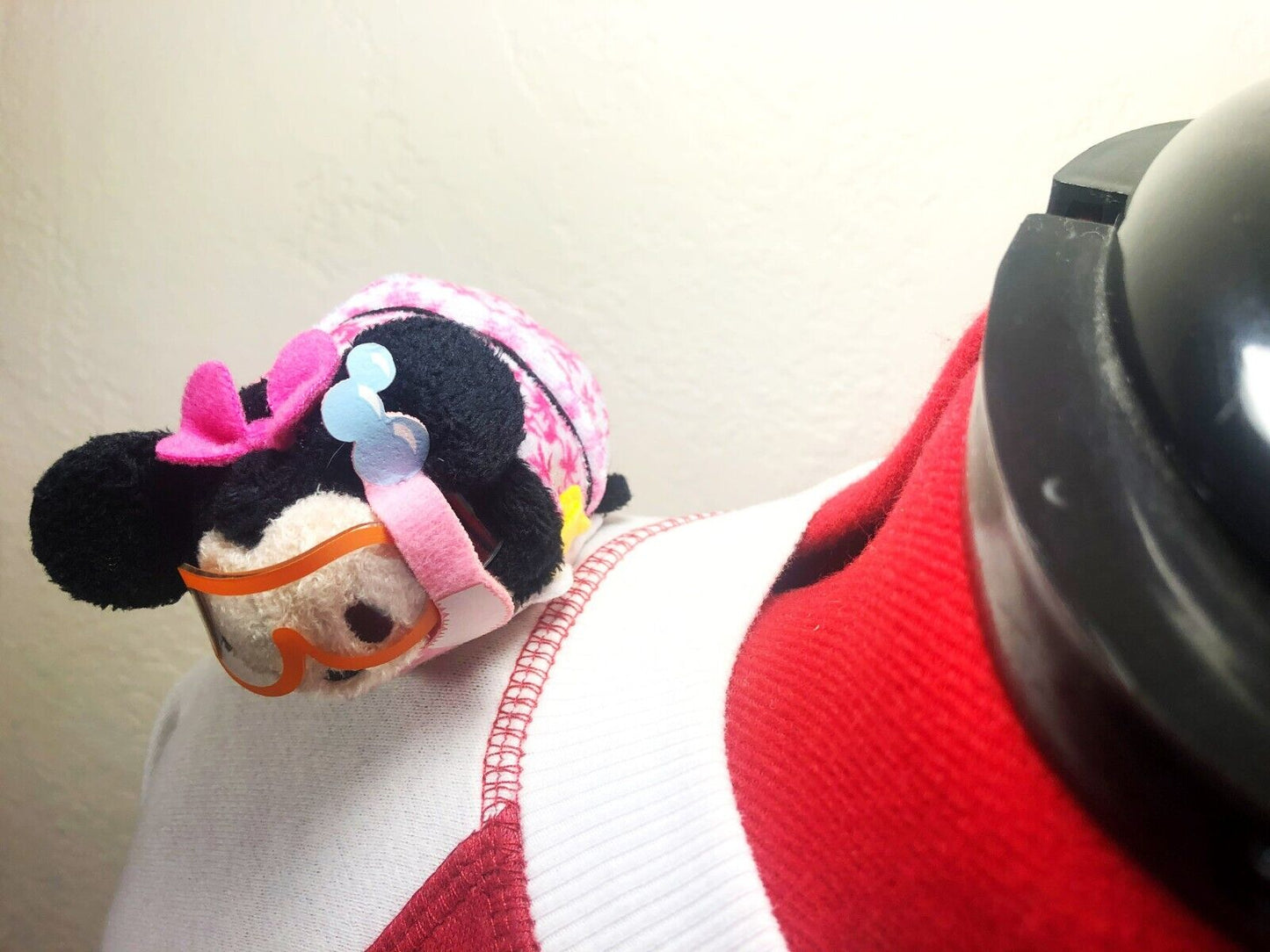 Disney Minnie Mouse Snorkeling Custom Shoulder Pal Plush Theme Park Toy Hawaiian