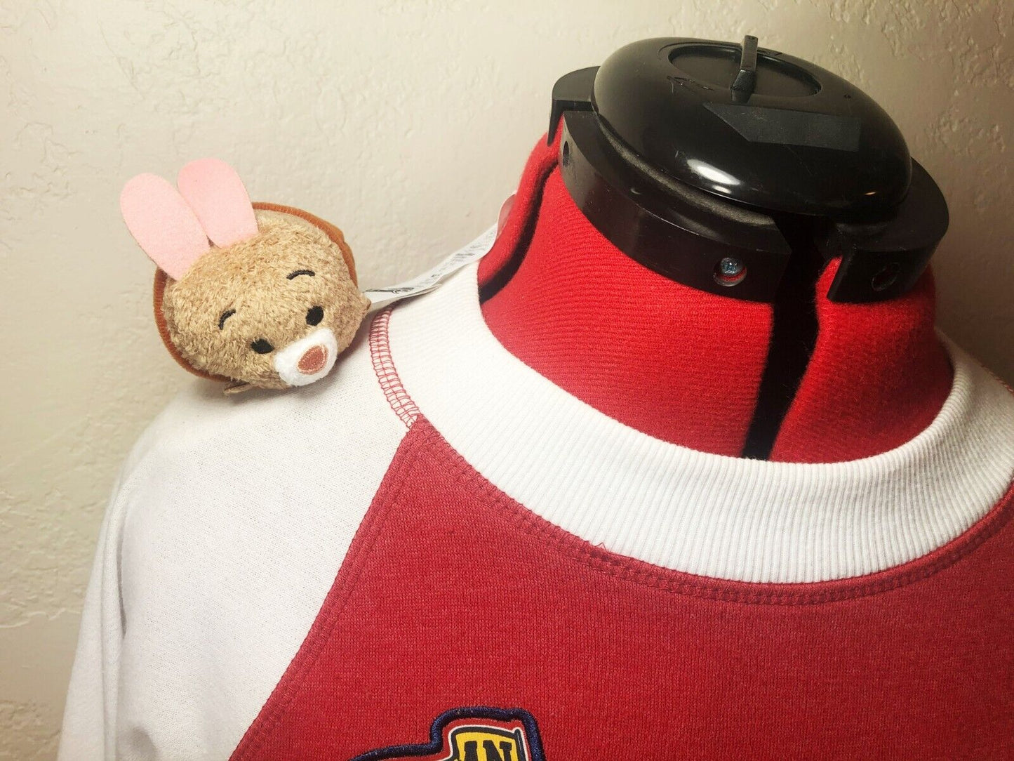 Disney Sleeping Beauty Rabbit in Boot Custom Shoulder Pal Plush Theme Park Toy