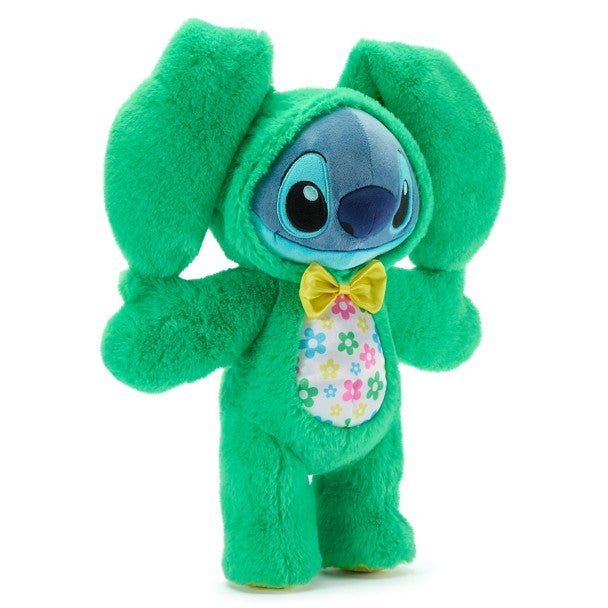 Stitch Plush Easter Bunny – Green - Lilo & Stitch – 13'' Stuffed Animal Plush Toy Doll