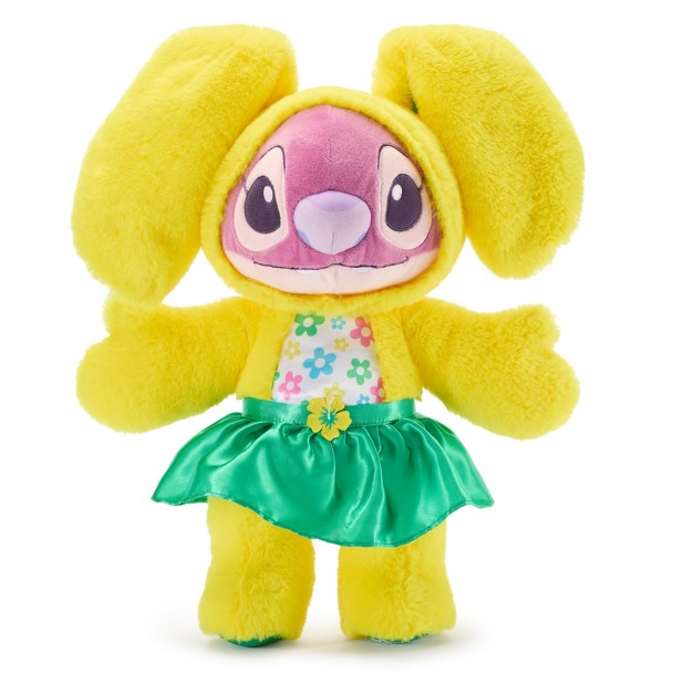 Angel Pink Plush Easter Bunny - Lilo & Stitch – 13'' Stuffed Animal Toy Doll