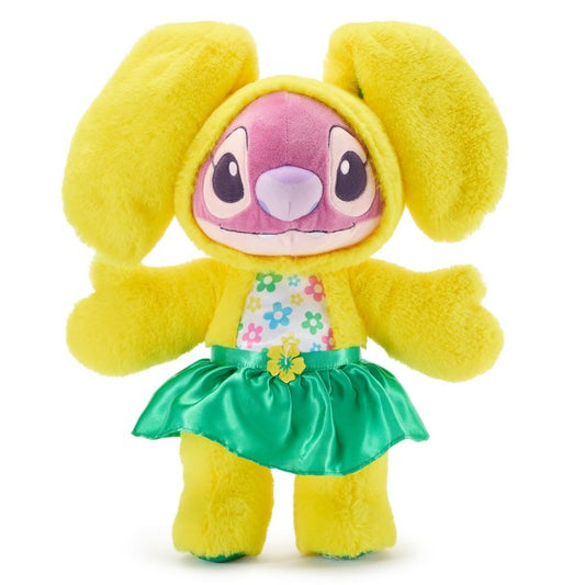 Angel Pink Plush Easter Bunny - Lilo & Stitch – 13'' Stuffed Animal Toy Doll