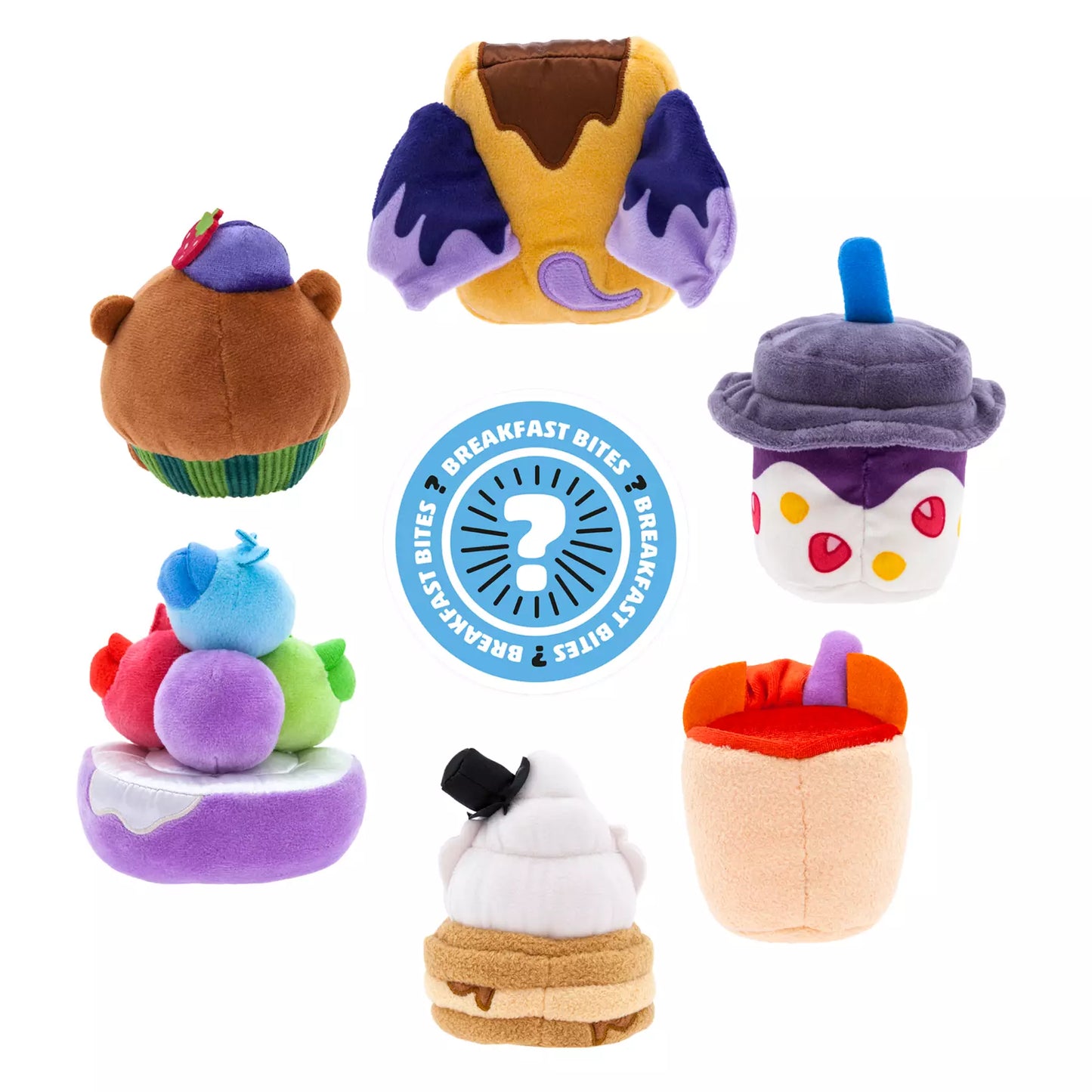 Disney Munchlings Scented Mystery Plush – Morning Menu – Micro 4 1/3''