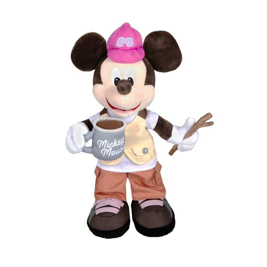 Mickey Mouse Camping Plush – Disney Store China – 15''