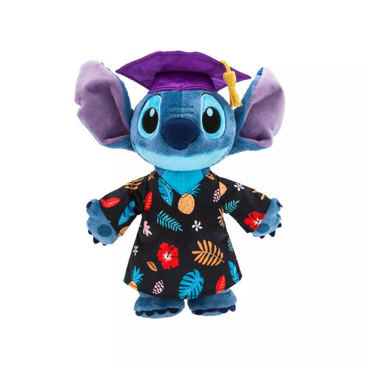 Stitch Graduation Plush 2024 – Lilo & Stitch – 12 1/2'' H - Stuffed Animal Toy Doll