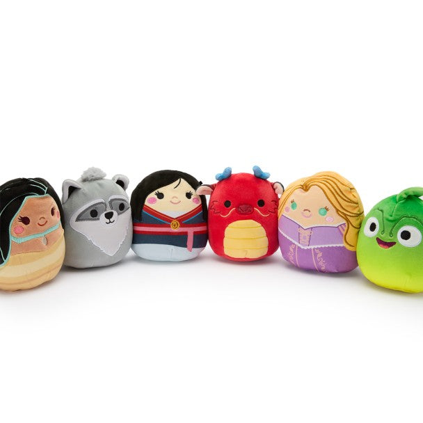 Disney Princess Squishmallows Plush Set – Exclusive - Mulan Rapunzel Pocahontas