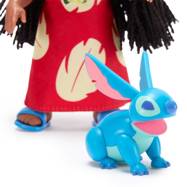 ''it's a small world'' Doll Set – 5 1/2'' – Special Edition Box Set Ariel Lilo Stitch Alice White Rabbit Jasmine