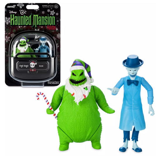Oogie Boogie and Ezra Hitchhiking Ghost Action Figure Set by Super7 – The Haunted Mansion Holiday