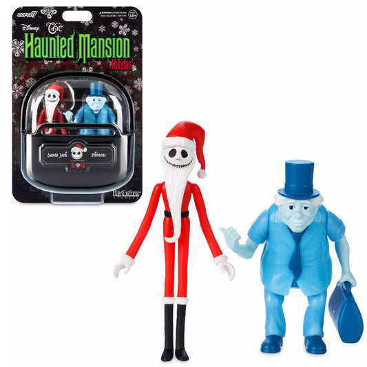 Santa Jack Skellington & Phineas Ghost Action Figure Set by Super7 Haunted Mansion
