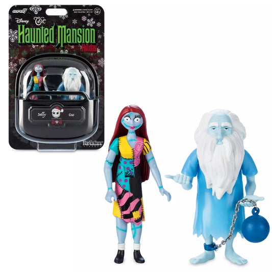 Sally and Gus Action Figure Set by Super7 – Haunted Mansion Holiday - Nightmare Before Christmas