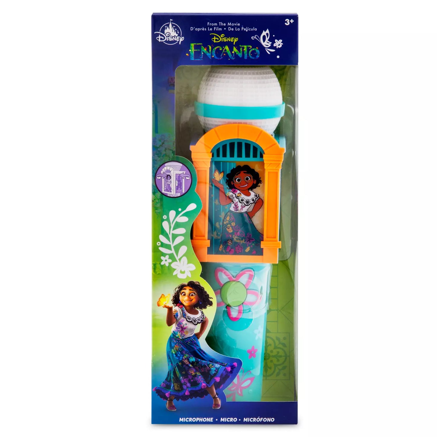 Encanto Musical Light-Up Microphone - Costume Dress Up Accessory w/ Sounds