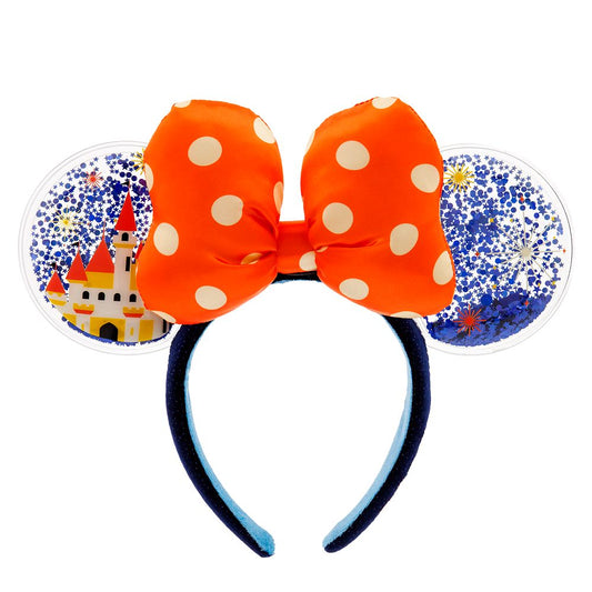 Minnie Mouse Ear Headband – Disney Parks 2023 - Fantasyland Castle Fireworks