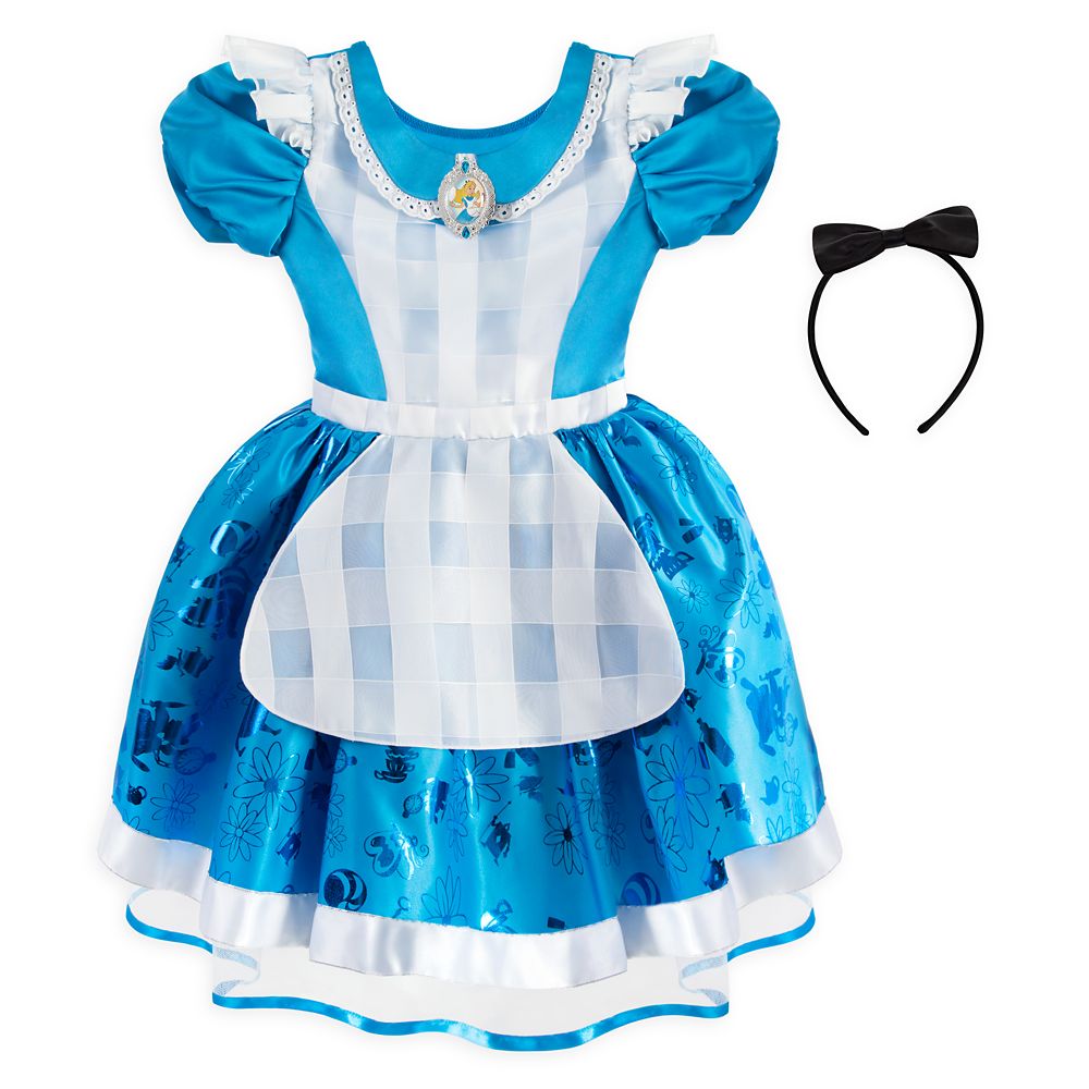 Alice Costume with Headband for Kids – Alice in Wonderland