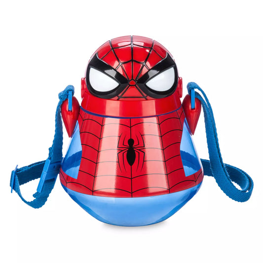 Spider-Man Travel Mug with Strap - 22oz - Super Hero Bottle Drink Cup Tumbler