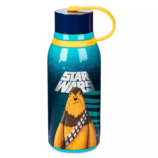 Star Wars Stainless Steel Water Bottle Kids Drink Cup - 11oz Chewbacca Millennium Falcon