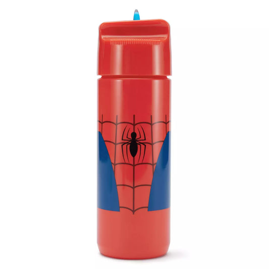 Spider-Man Water Bottle with Flip-Up Straw - Marvel Super Hero Tumbler Cup