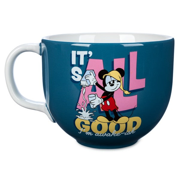 Mickey Mouse Morning Coffee Mug - Ceramic 19oz