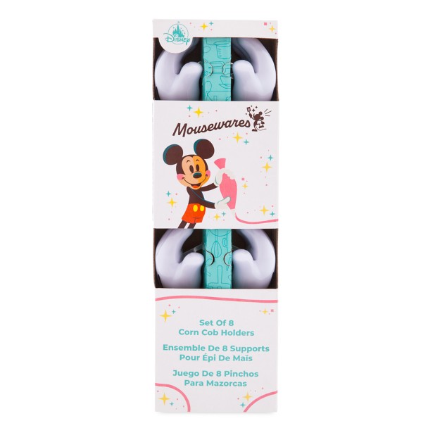 Mickey Mouse Corn on the Cob 8pc Holders Set – Mousewares